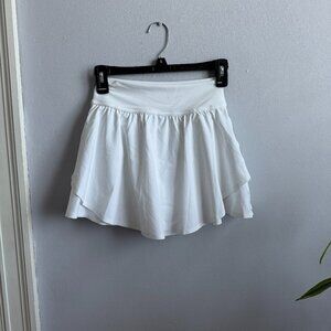 Aerie offline white active skirt